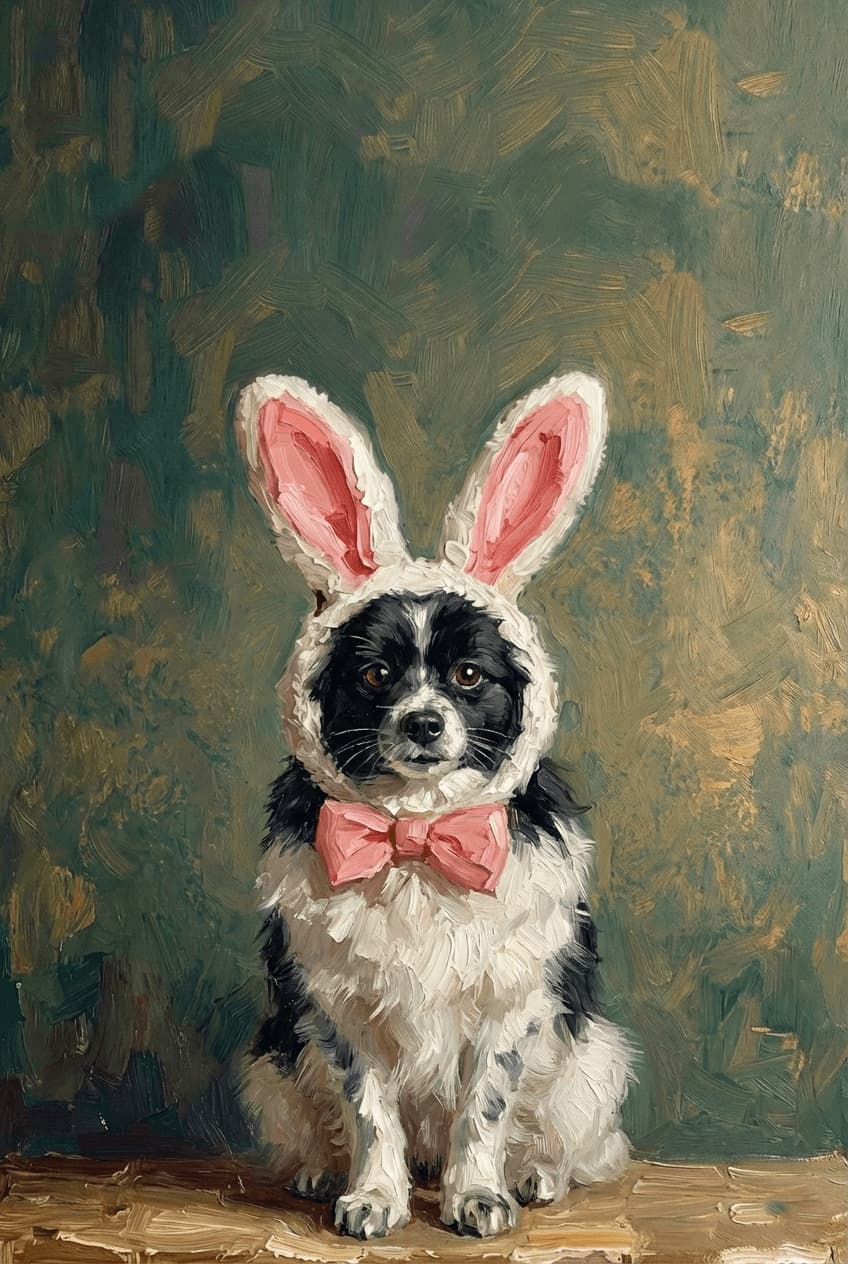 The Easter Bunny example portrait 3